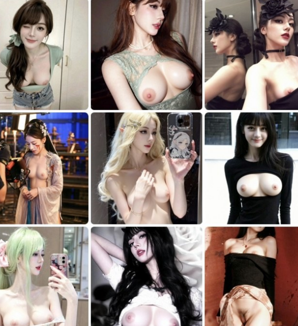 迪丽热巴 Ai 全新风格妆造系列 1-巨乳图库